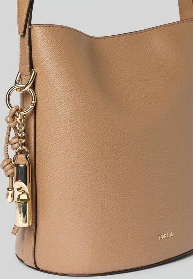 FURLA Handtas in leer met labeldetail model 'ROXIE'