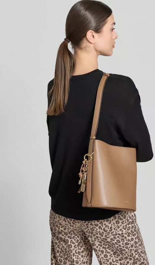 FURLA Handtas in leer met labeldetail model 'ROXIE' - Foto 3