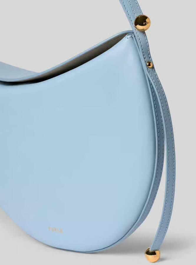 FURLA Handtas uit leer met labeldetail