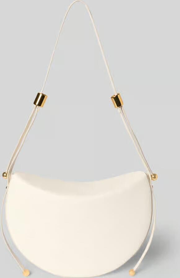 FURLA Handtas uit leer met labeldetail