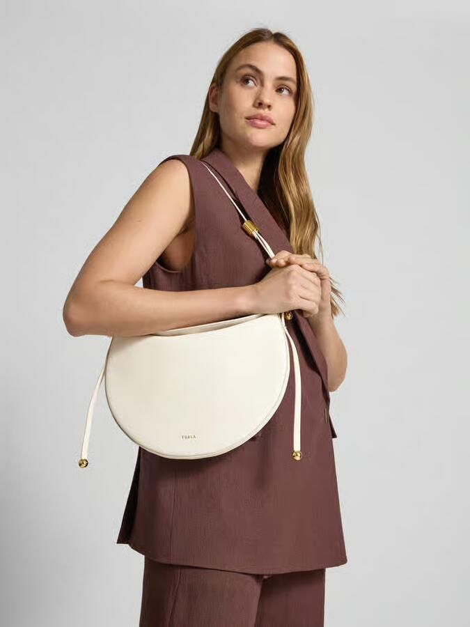 FURLA Handtas uit leer met labeldetail - Foto 2