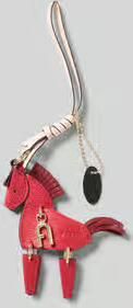 FURLA Hanger met reliëflogo model 'ALLEGRA HORSE'