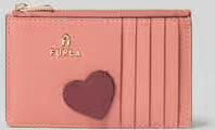 FURLA Kaartetui van leer model 'CAMELIA'