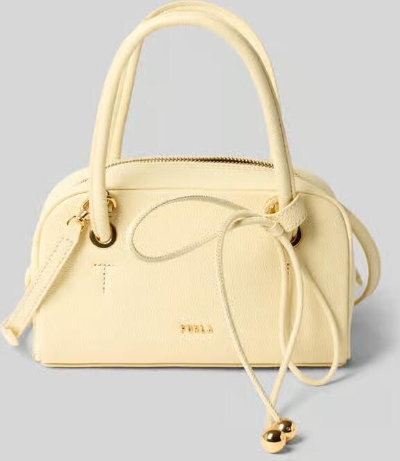 FURLA Schoudertas van echt leer met logodetail model 'Poppy' - Foto 2