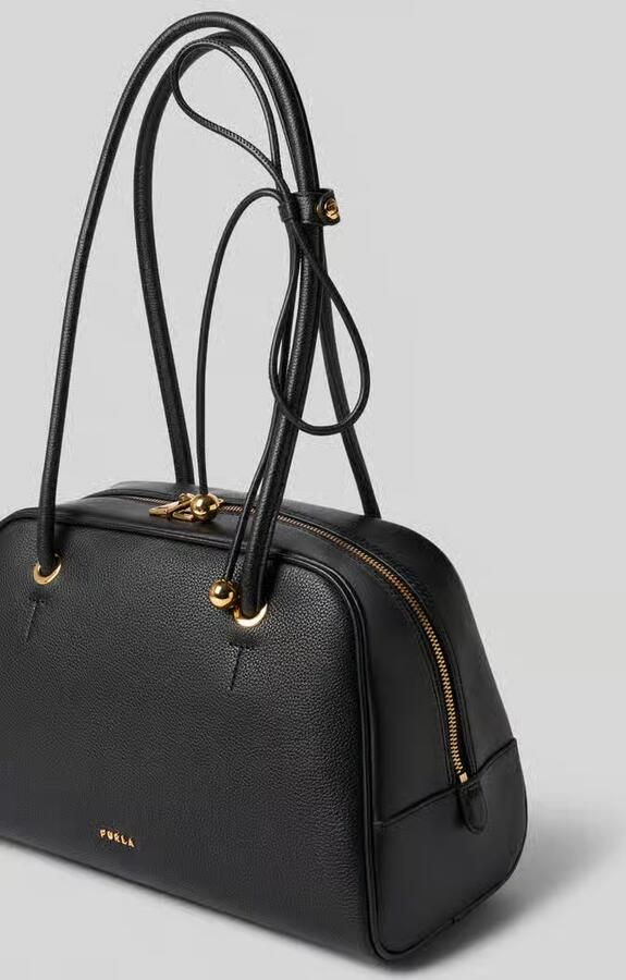 FURLA Schoudertas van echt leer model 'POPPY'