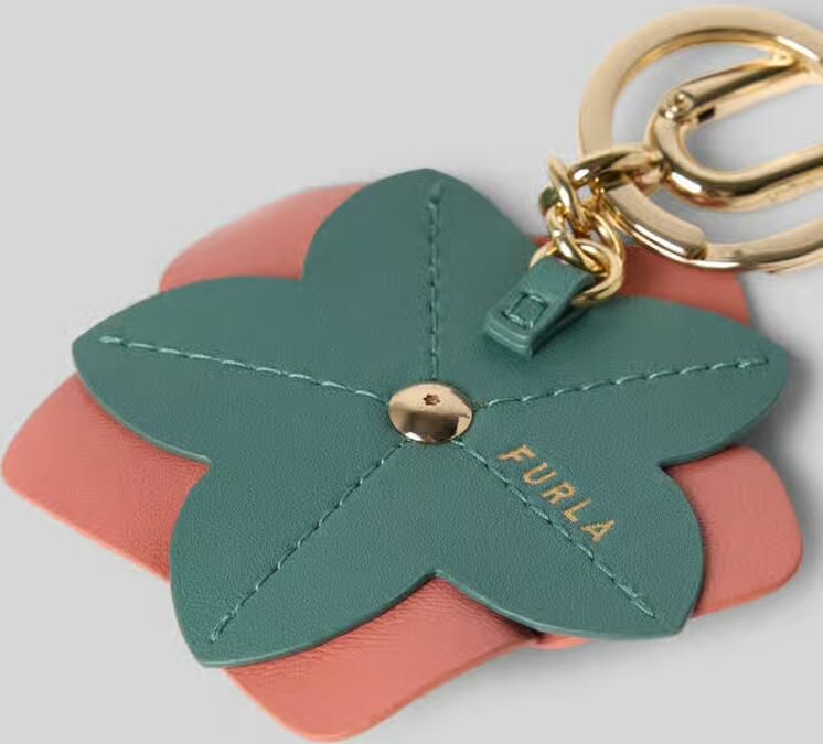 FURLA Sleutelhanger met karabijnsluiting model 'ALLEGRA HIBISCUS'