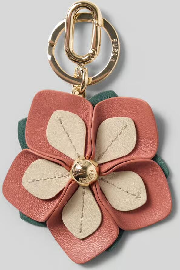 FURLA Sleutelhanger met karabijnsluiting model 'ALLEGRA HIBISCUS' - Foto 2