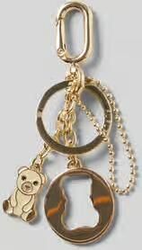 FURLA Sleutelhanger met teddybeermotief model 'BEAR'