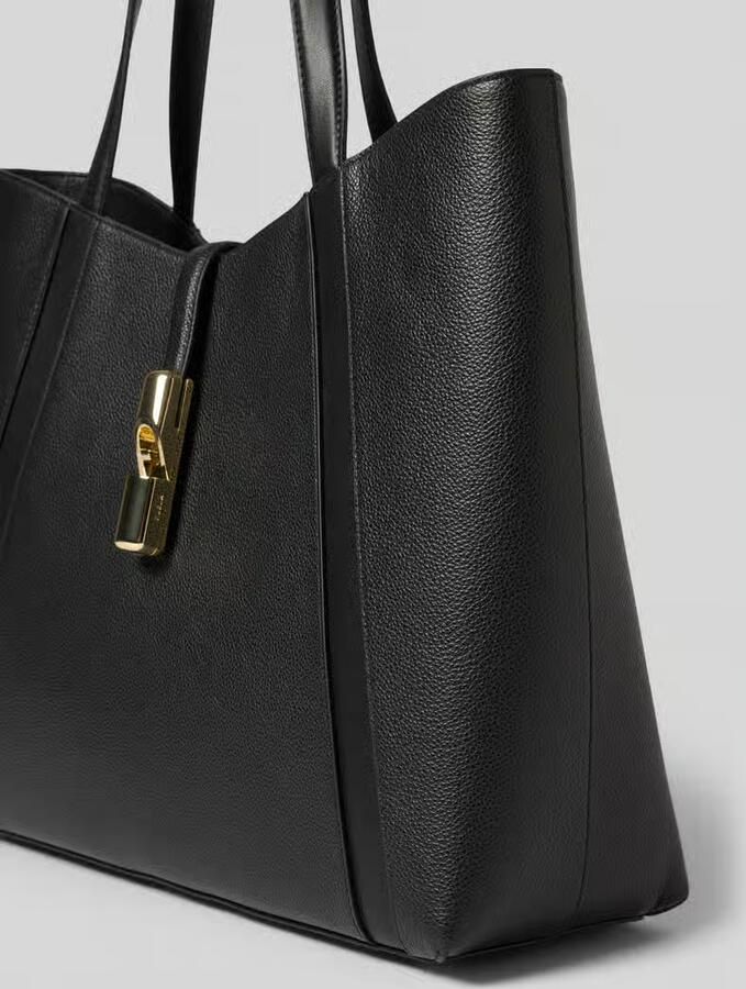 FURLA Tote bag met logodetail model 'Goccia'