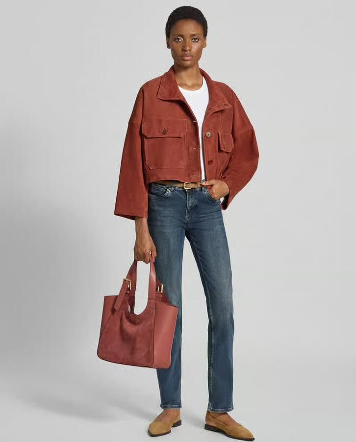 FURLA Tote tas van echt leer model 'Dora' - Foto 2