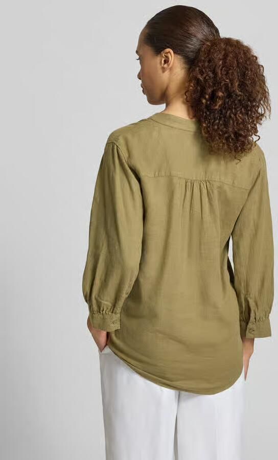 FYNCH-HATTON Blouses T-shirt van mix van linnen en viscose - Foto 2