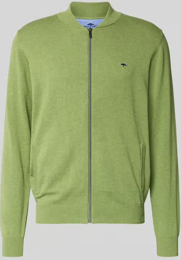 FYNCH-HATTON Cardigan met opstaande kraag en ritssluiting - Foto 2