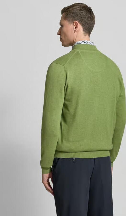 FYNCH-HATTON Cardigan met opstaande kraag en ritssluiting - Foto 4
