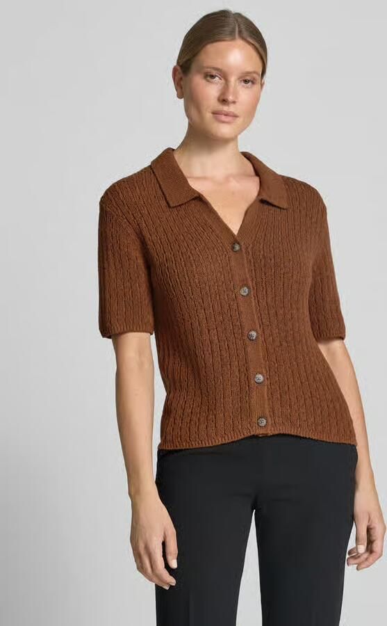 FYNCH-HATTON Cardigan met polokraag en 1 2-mouwen - Foto 2