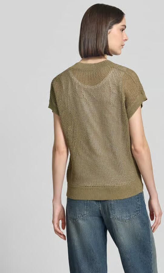 FYNCH-HATTON Cardigan van viscosemix met V-hals - Foto 2