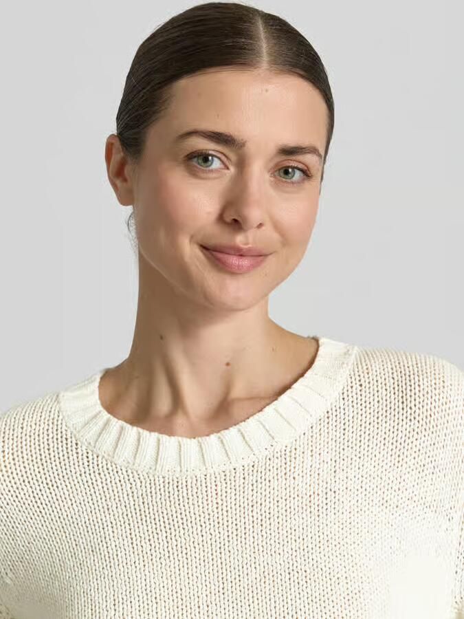 FYNCH-HATTON Gebreide pullover met 1 2-mouwen
