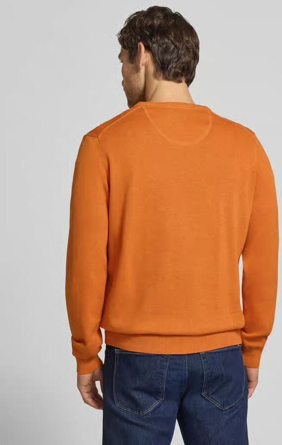 FYNCH-HATTON Gebreide pullover met label-borduursel - Foto 2