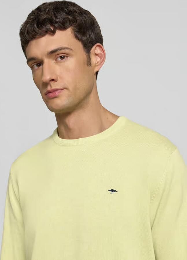 FYNCH-HATTON Gebreide pullover met geribde boorden - Foto 3
