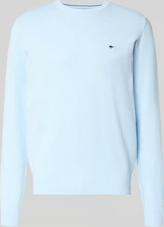 FYNCH-HATTON Gebreide pullover met geribde boorden - Foto 2