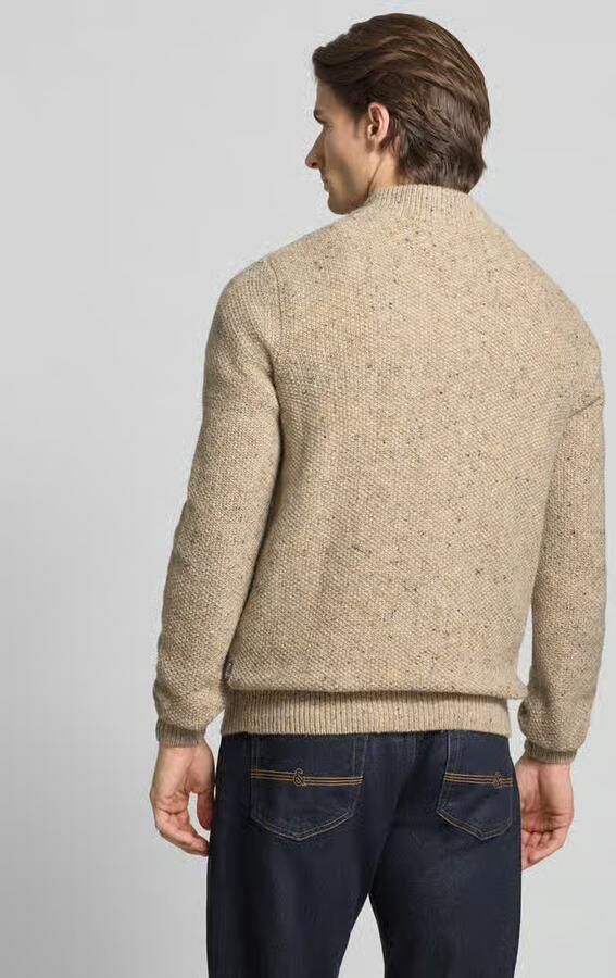 FYNCH-HATTON Gebreide pullover met ribboorden