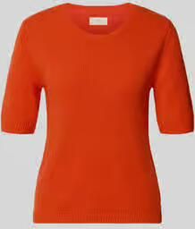 FYNCH-HATTON Gebreide pullover met ronde hals en 1 2-mouwen