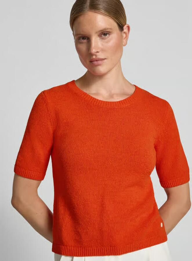 FYNCH-HATTON Gebreide pullover met ronde hals en 1 2-mouwen - Foto 2