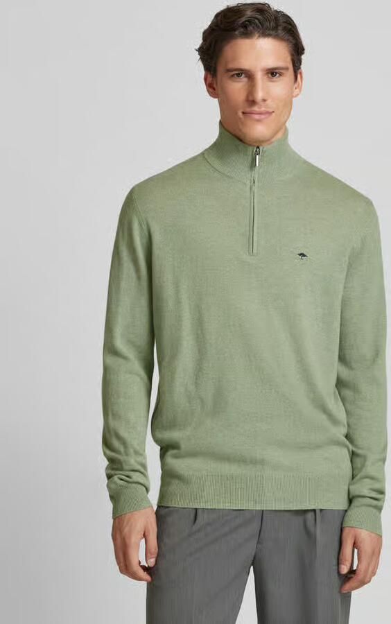 FYNCH-HATTON Gebreide pullover met schipperskraag - Foto 3