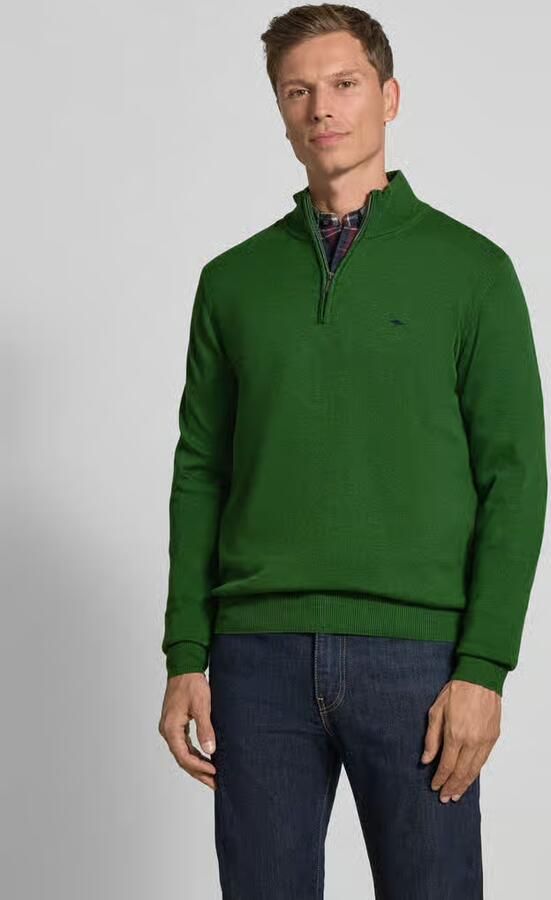 FYNCH-HATTON Gebreide pullover met schipperskraag - Foto 2