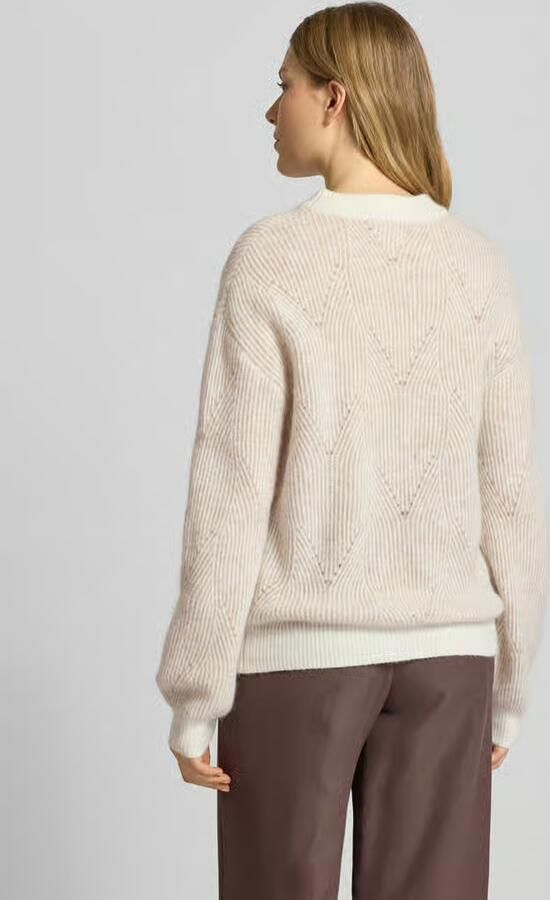 FYNCH-HATTON Gebreide pullover van alpacamix met ronde hals