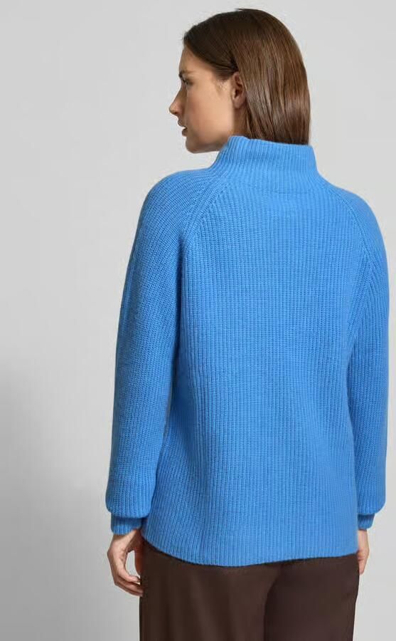 FYNCH-HATTON Gebreide pullover van kasjmier met opstaande kraag