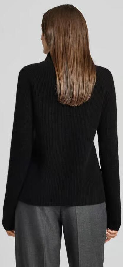 FYNCH-HATTON Gebreide pullover van kasjmier met opstaande kraag