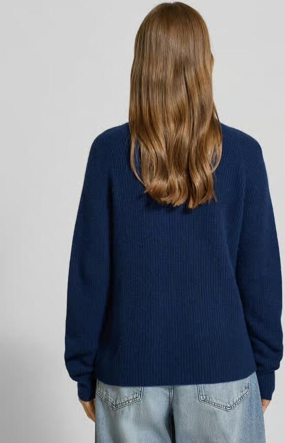 FYNCH-HATTON Gebreide pullover van kasjmier met opstaande kraag
