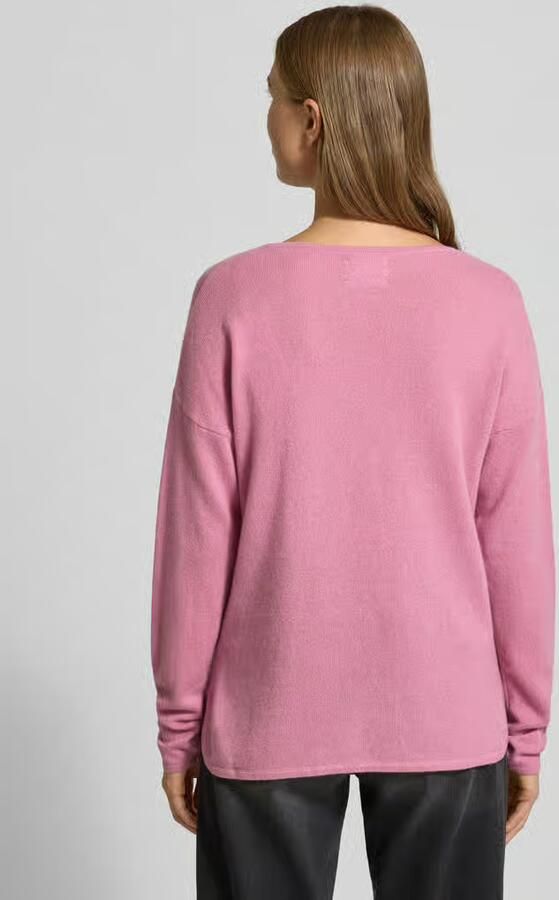 FYNCH-HATTON Gebreide pullover van puur kasjmier met ronde hals