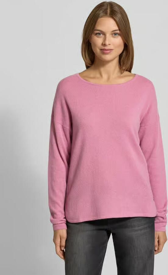 FYNCH-HATTON Gebreide pullover van puur kasjmier met ronde hals - Foto 2