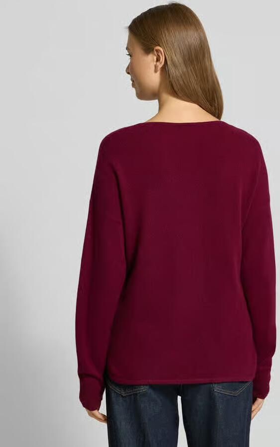 FYNCH-HATTON Gebreide pullover van puur kasjmier met ronde hals