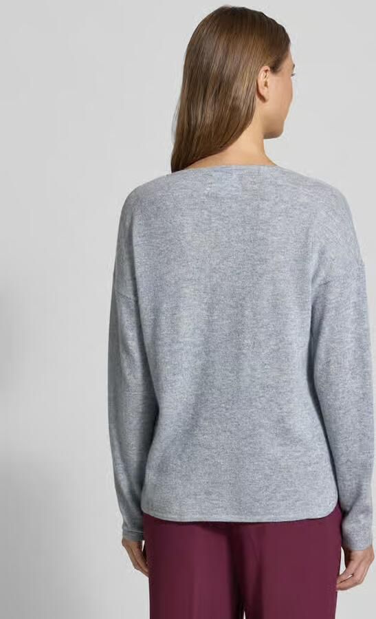 FYNCH-HATTON Gebreide pullover van puur kasjmier met ronde hals