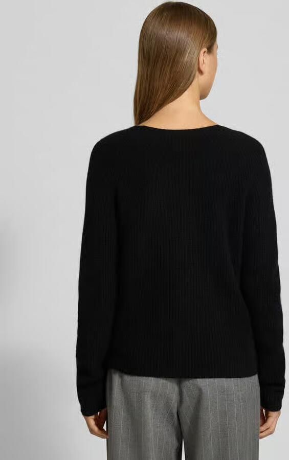 FYNCH-HATTON Gebreide pullover van puur kasjmier met ronde hals