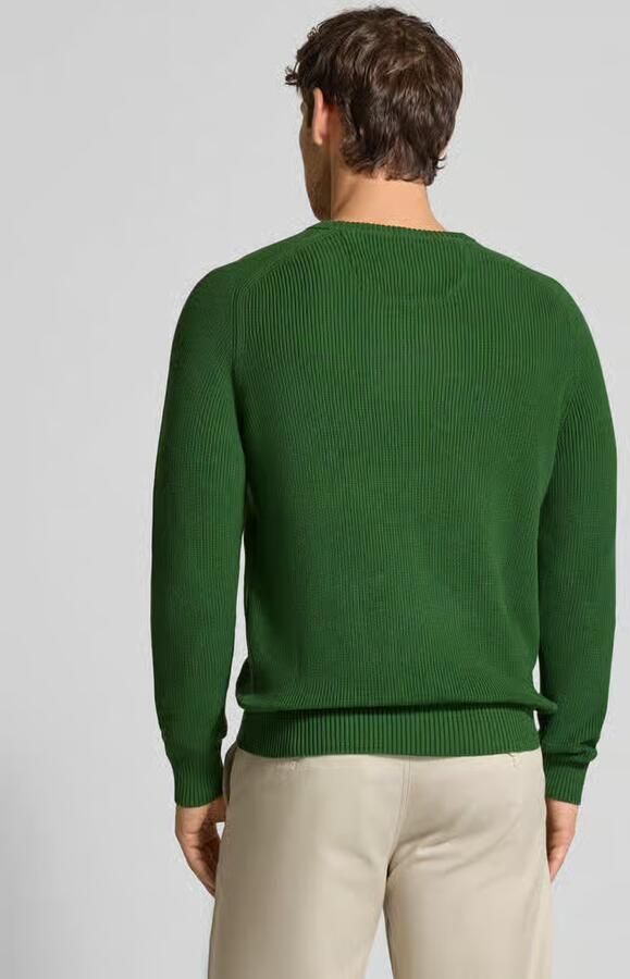 FYNCH-HATTON Gebreide pullover van puur katoen