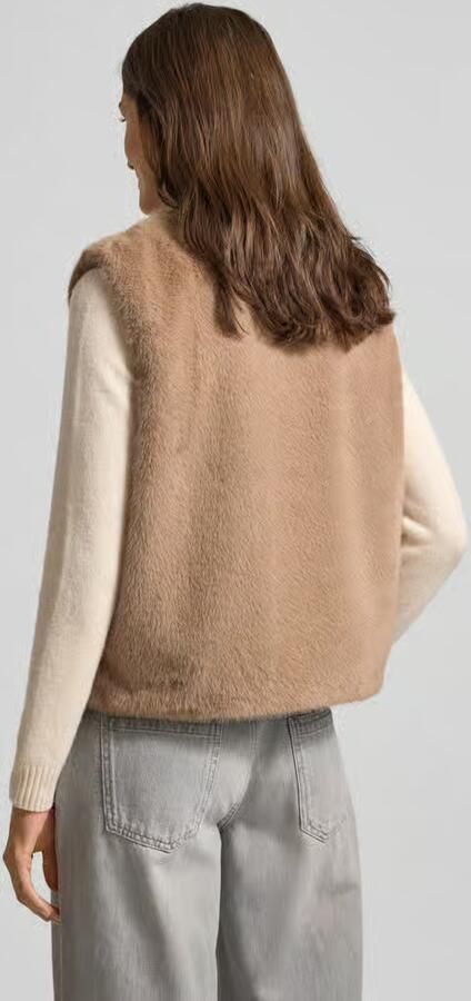 FYNCH-HATTON Gilet met imitatiebont