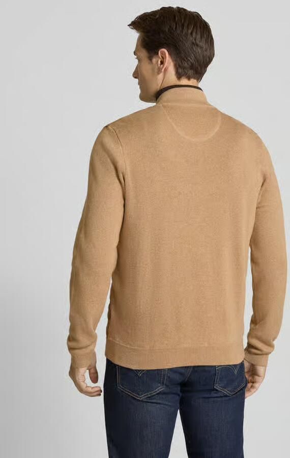 FYNCH-HATTON Hybride cardigan met tweewegritssluiting