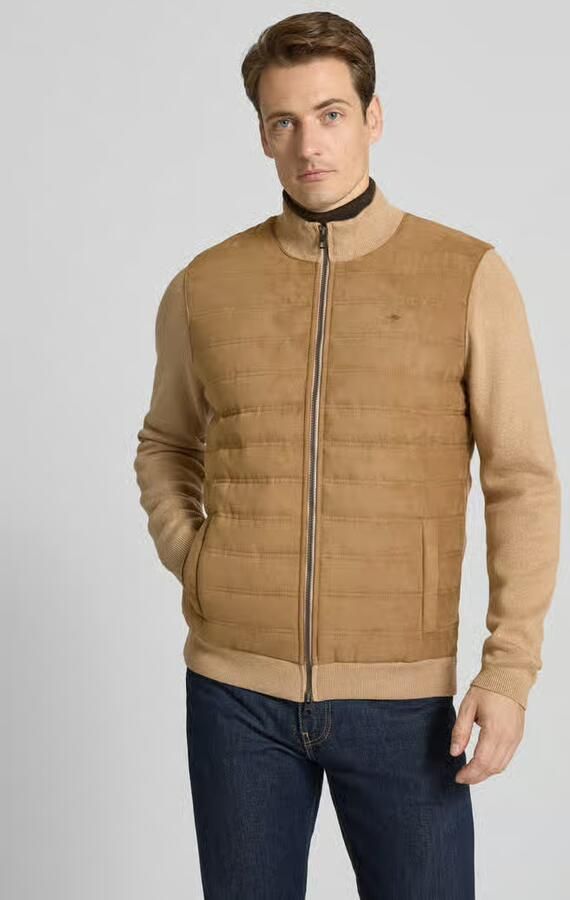 FYNCH-HATTON Hybride cardigan met tweewegritssluiting - Foto 2