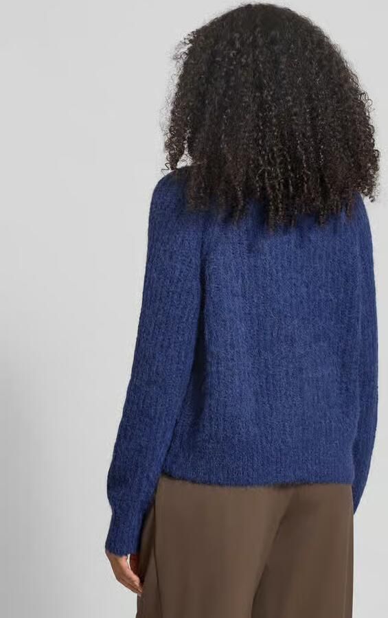 FYNCH-HATTON Loose fit gebreid jack van alpacamix met wol