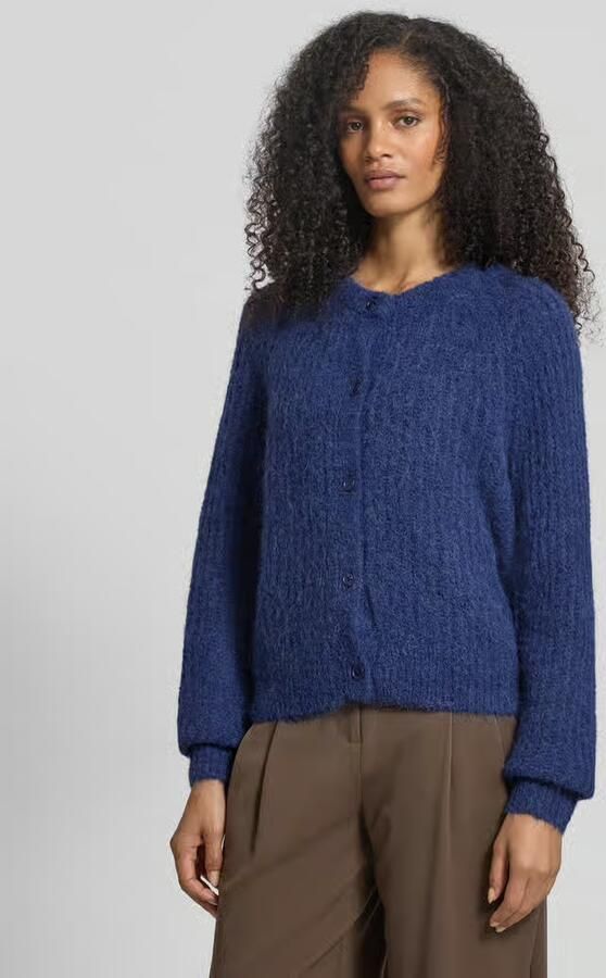 FYNCH-HATTON Loose fit gebreid jack van alpacamix met wol - Foto 2