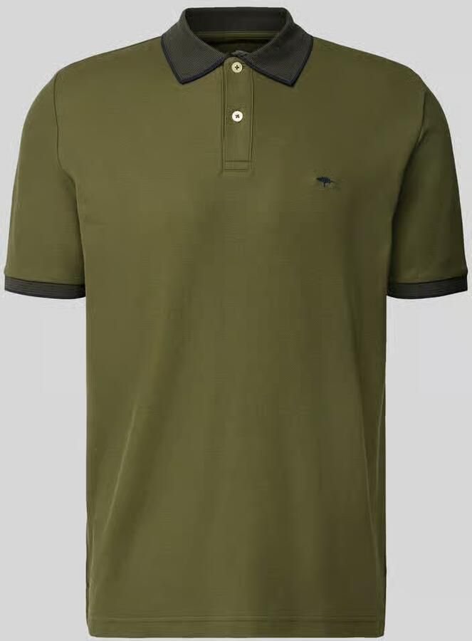 FYNCH-HATTON modern fit poloshirt met stitching - Foto 3