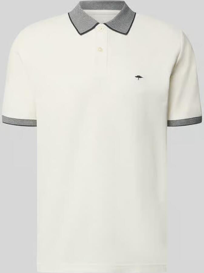 FYNCH-HATTON modern fit poloshirt met stitching - Foto 2