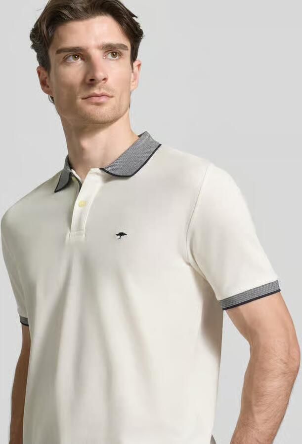 FYNCH-HATTON modern fit poloshirt met stitching - Foto 3