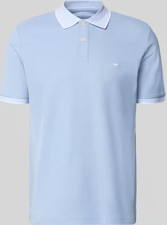 FYNCH-HATTON modern fit poloshirt met stitching - Foto 2