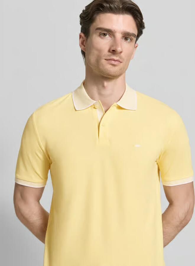 FYNCH-HATTON modern fit poloshirt met stitching - Foto 2