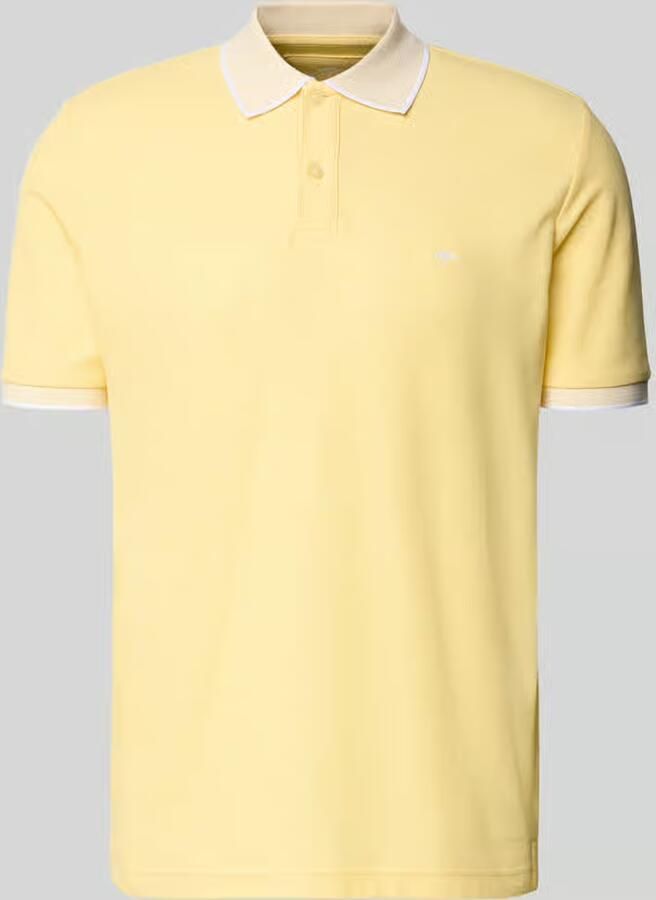 FYNCH-HATTON modern fit poloshirt met stitching - Foto 3