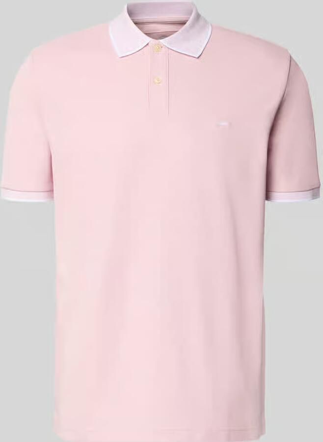 FYNCH-HATTON modern fit poloshirt met stitching - Foto 2